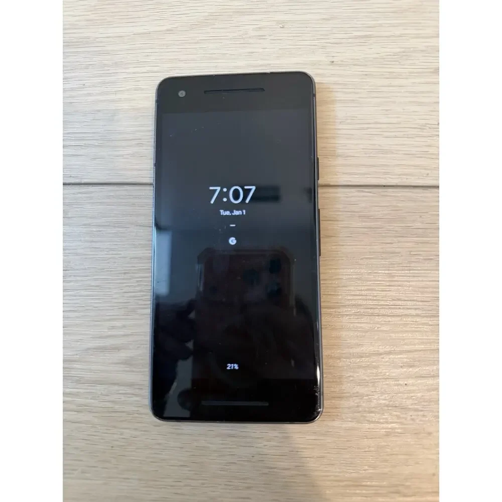 Google Pixel 2 Dual G011A 64GB Wi-Fi - Black *No AC/SIM* w/Battery